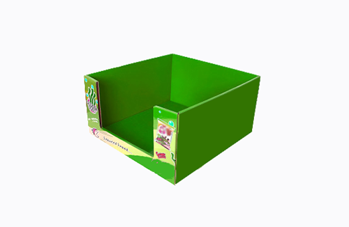 Versatile corrugated cardboard desktop display