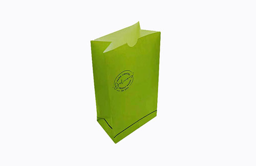 Recyclable takeaway paper bags