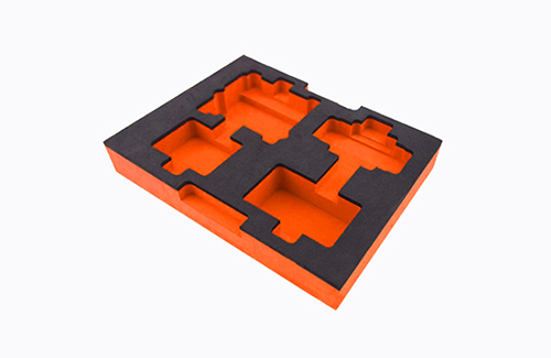 Vibrant EVA insert foam trays